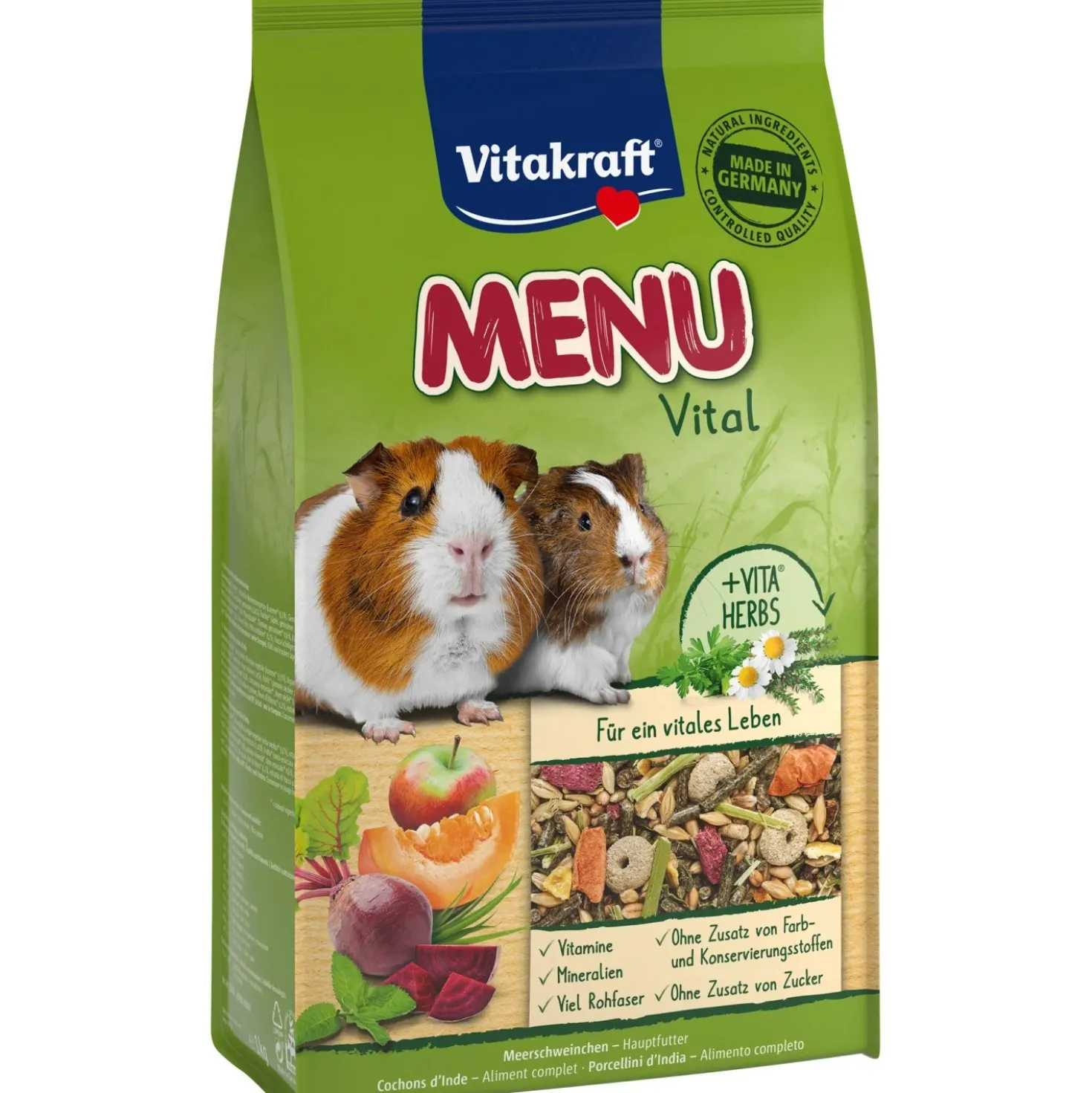 Mangime per porcellini d`india Vitakraft Menu 1 kg