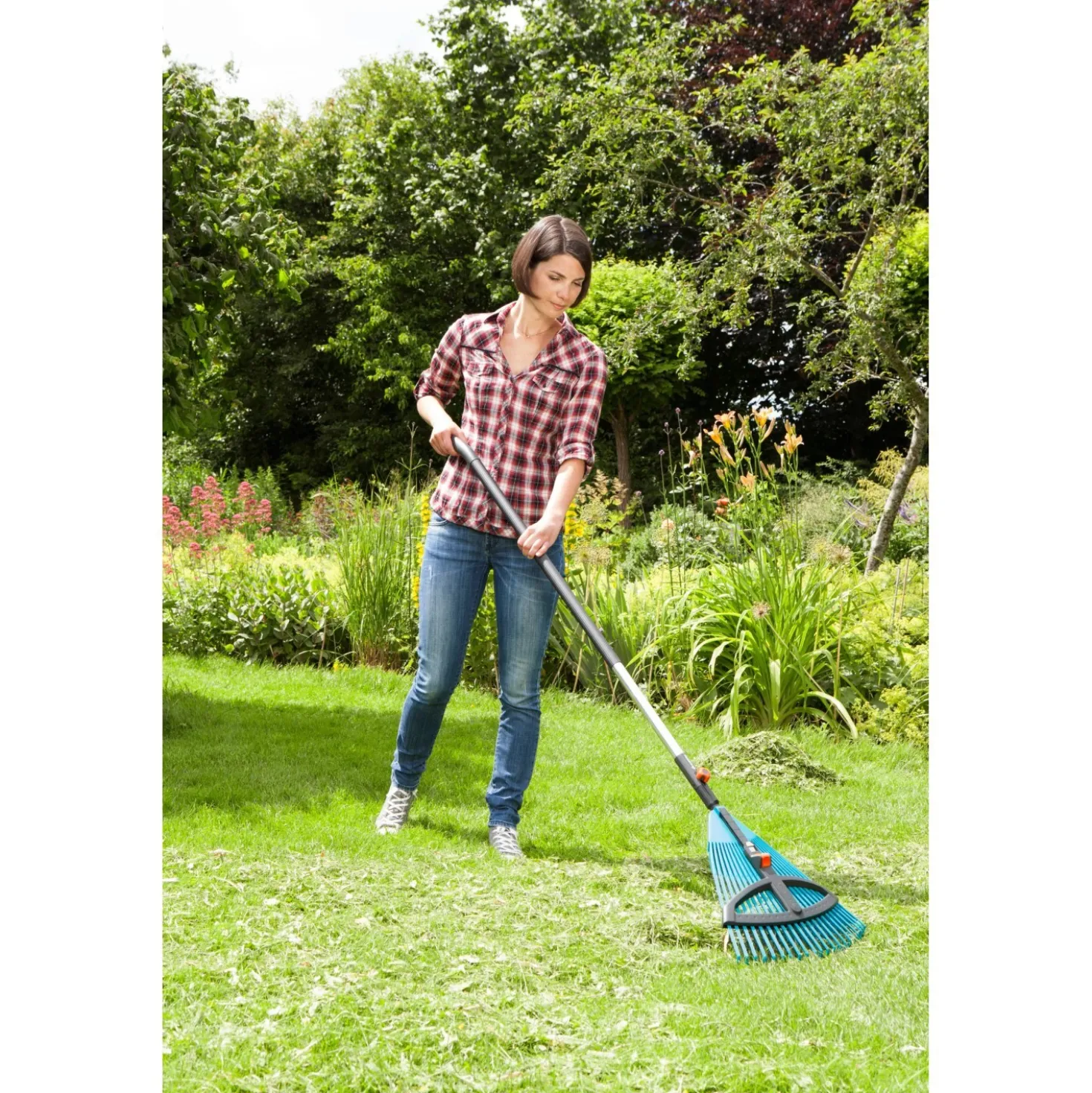 Manico ergonomico Gardena CS alluminio 130 cm