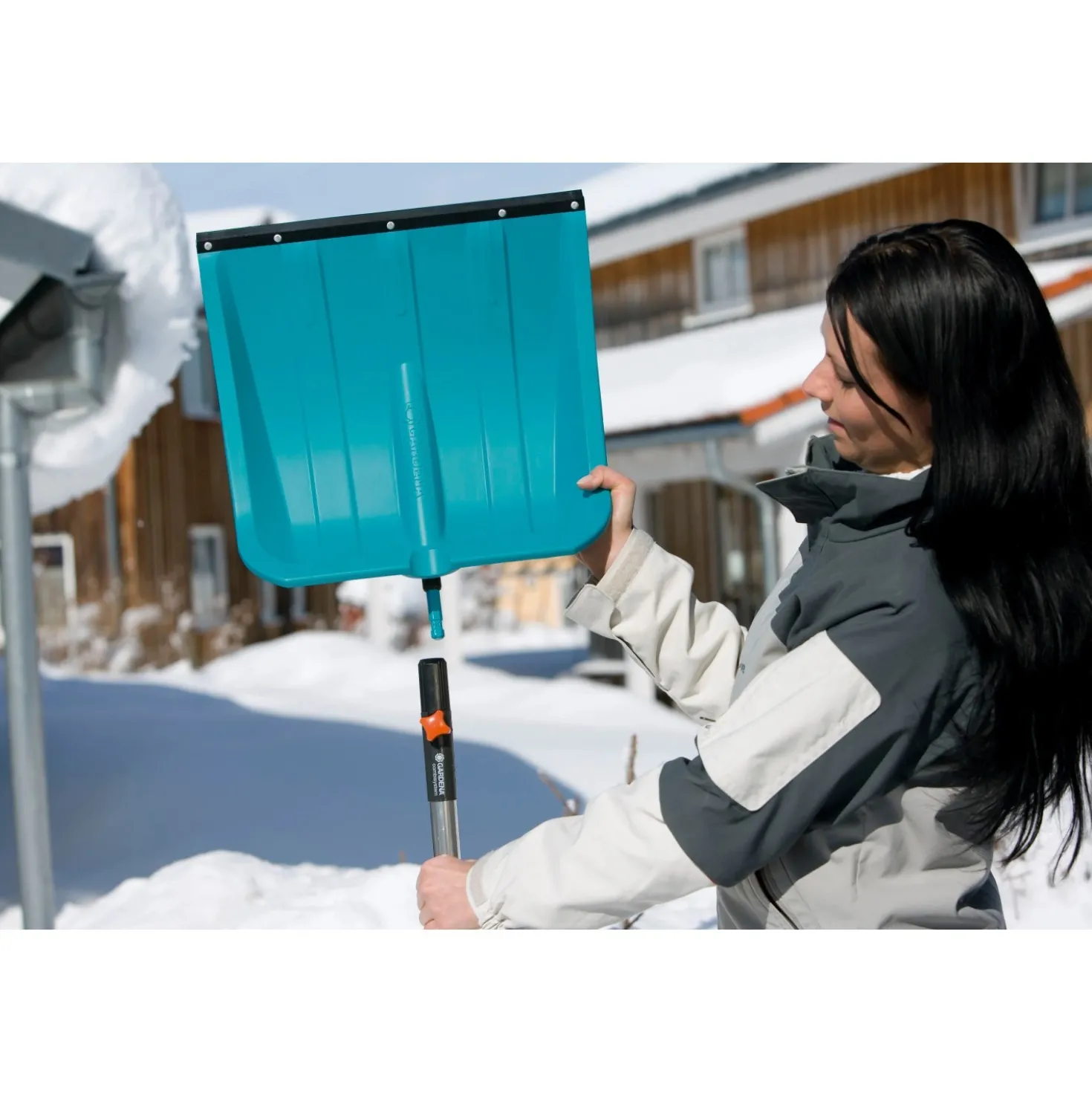 Manico ergonomico Gardena CS alluminio 130 cm