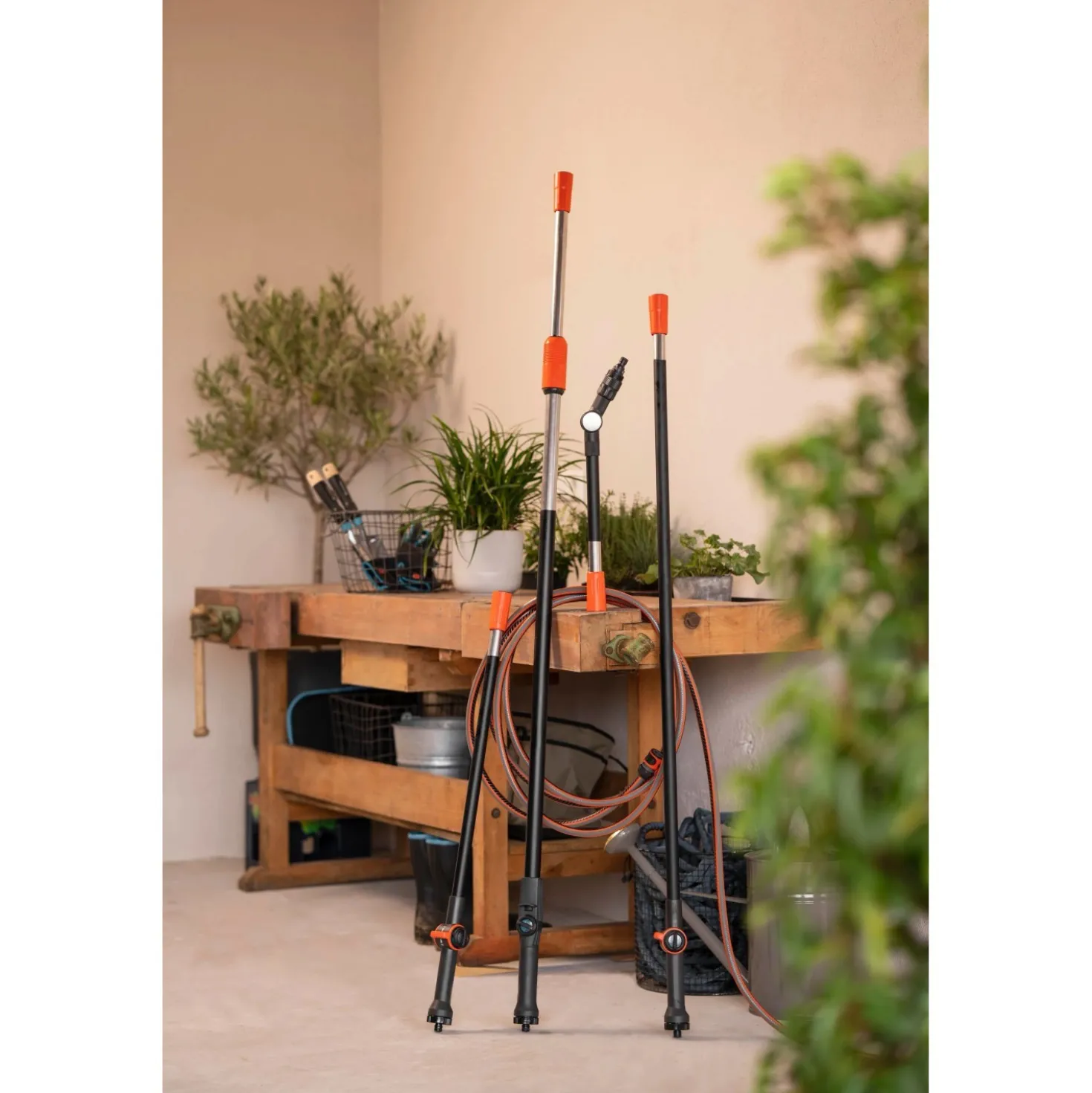 Manico Gardena Cleansystem M 150 cm antracite