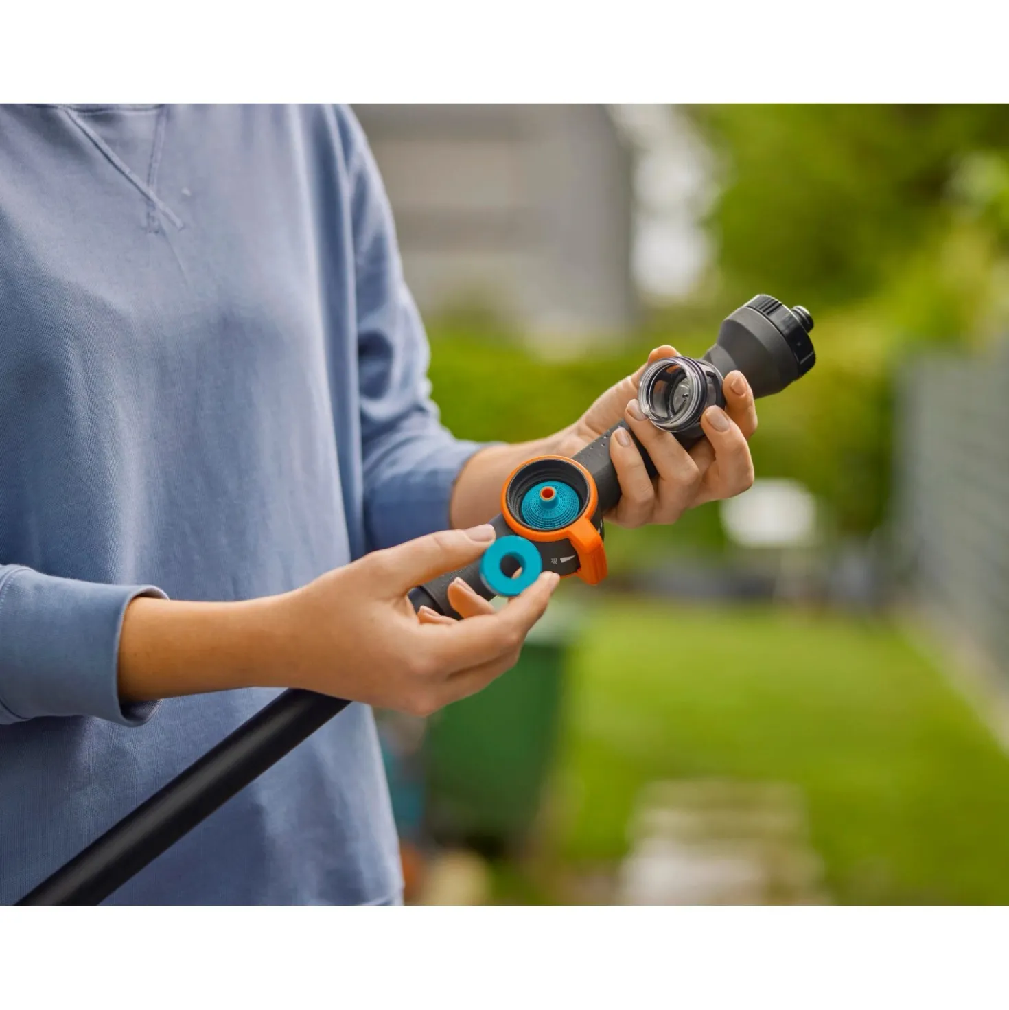 Manico Gardena Cleansystem M 150 cm antracite