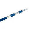 Manico telescopico argentato 3,60 m (3 x 1,20 m)