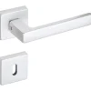 Maniglia modello quadro con rosette e bocchette patent -