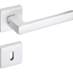 Maniglia modello quadro con rosette e bocchette patent -