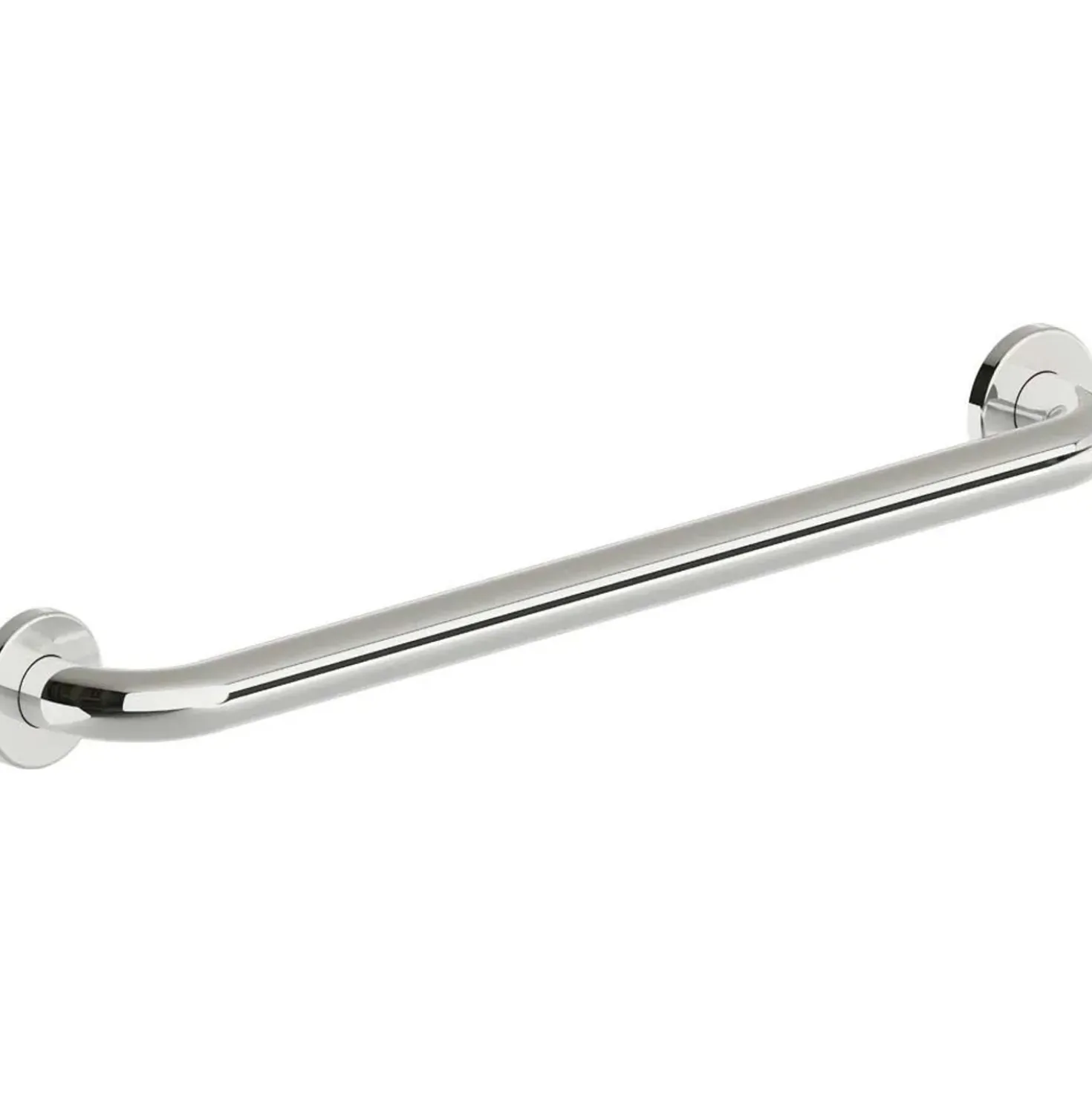Maniglione bagno Idrostile kit montaggio 60 cm acciaio lucido
