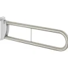 Maniglione bagno pieghevole multifunzione Idrostile 76 cm acciaio lucido