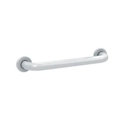 Maniglione lineare in acciaio laccato 60 cm bianco