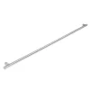 Maniglione verticale senza curve Ada in acciaio satinato 1650 mm