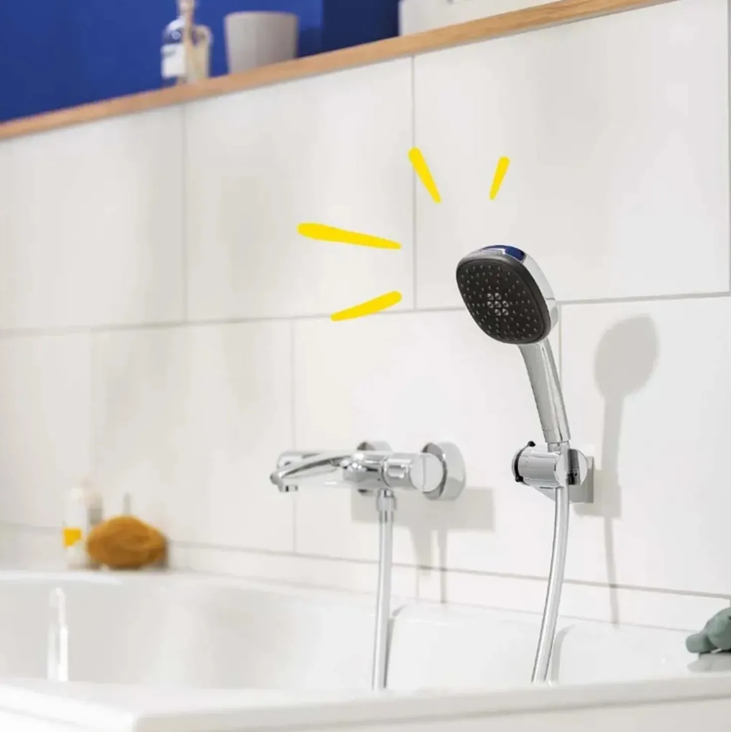 Manopola doccia a 3 getti Grohe Vitalio Comfort 110