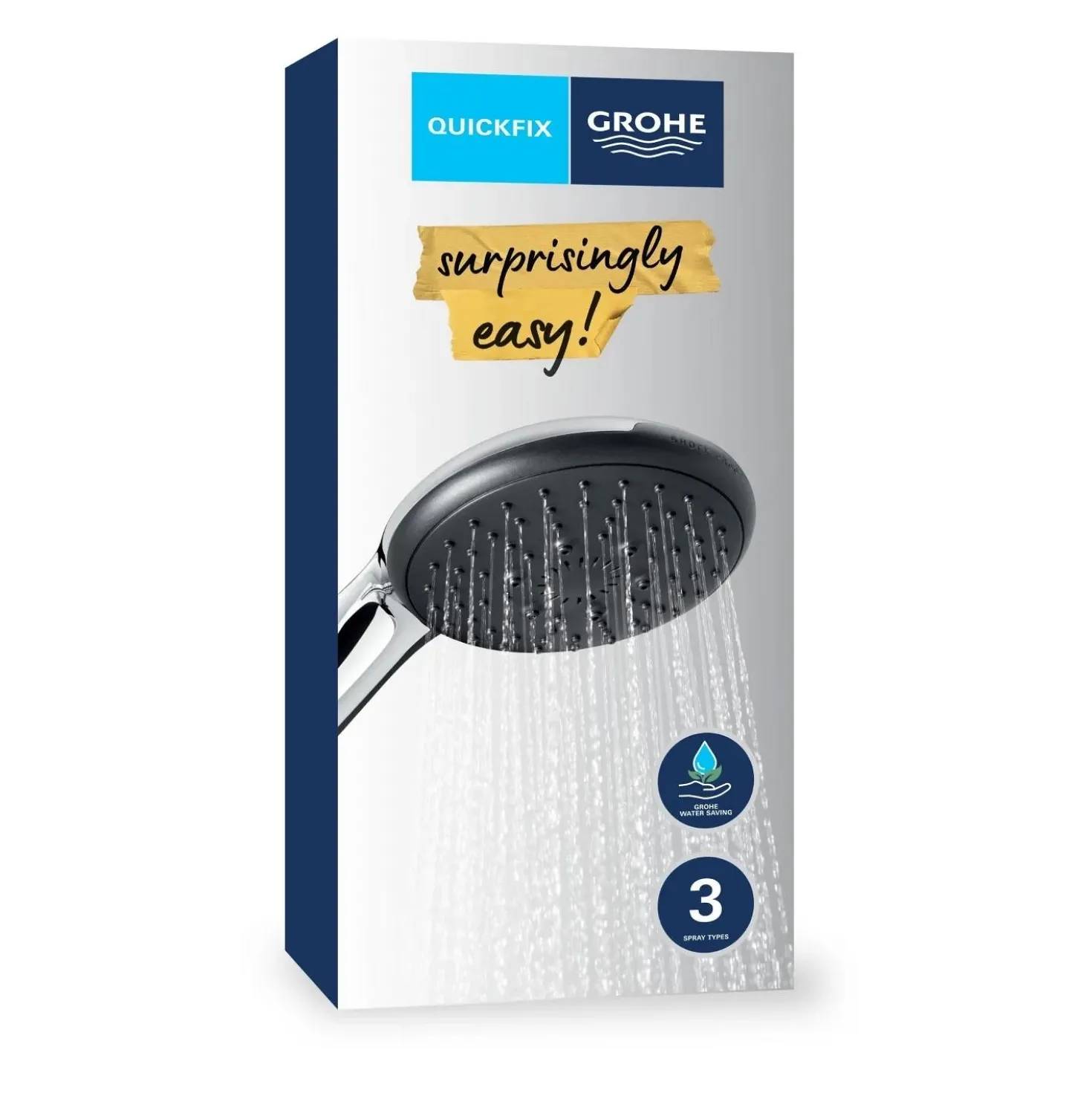 Manopola doccia a 3 getti Grohe Vitalio Start 110