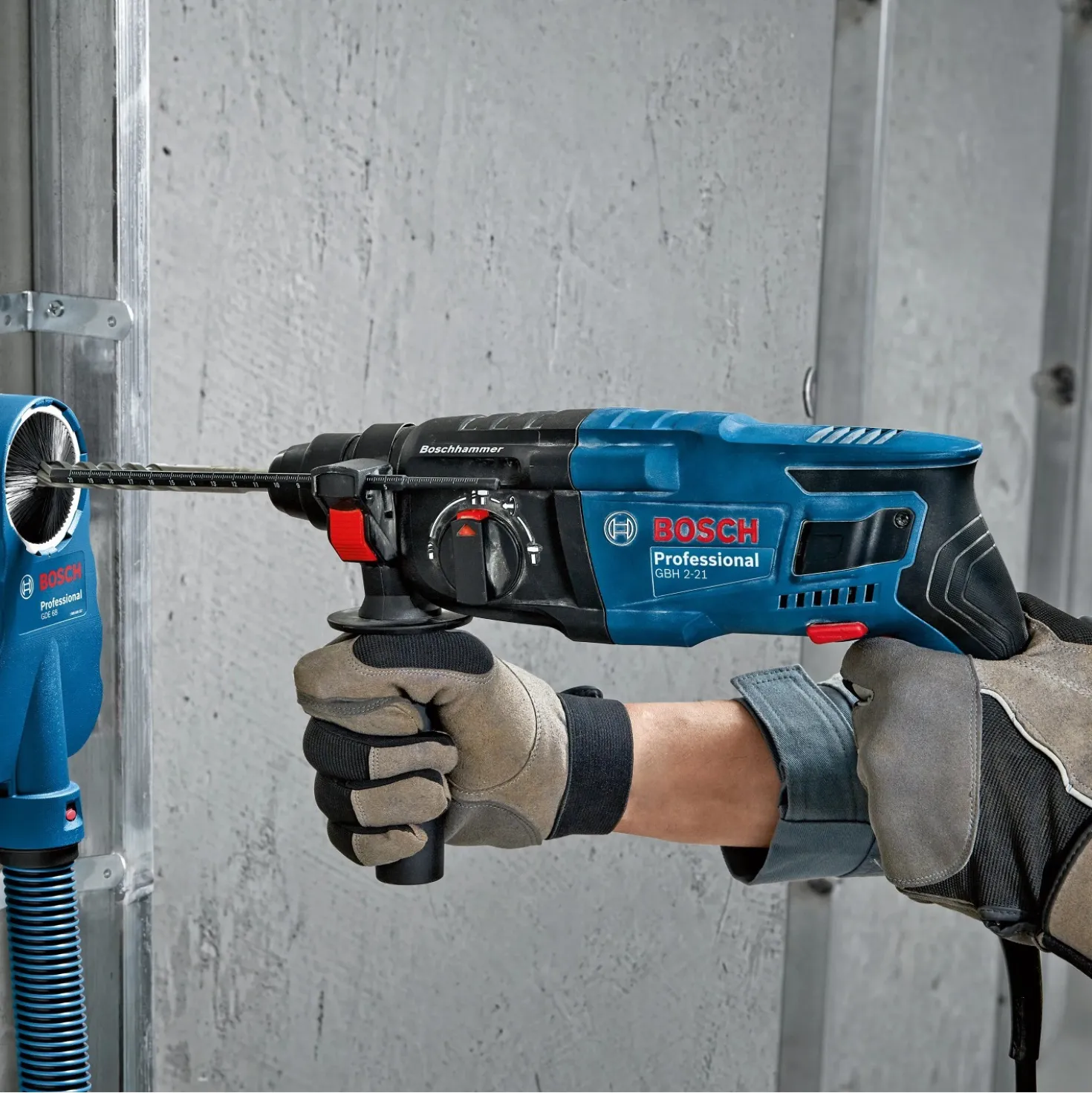 Martello perforatore Bosch Professional GBH 2-21 SDS-Plus 720 W in valigetta