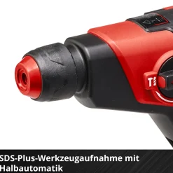 Martello tassellatore a batteria Einhell TE-HD 18/12 Li - Solo corpo macchina