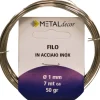 Matassina filo in acciaio inox Ø 1,0 mm x 7 mt 50 gr.