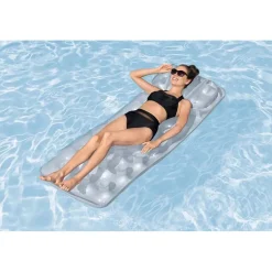 Materassino deluxe argentato Bestway® - 1,88 m x 71 cm