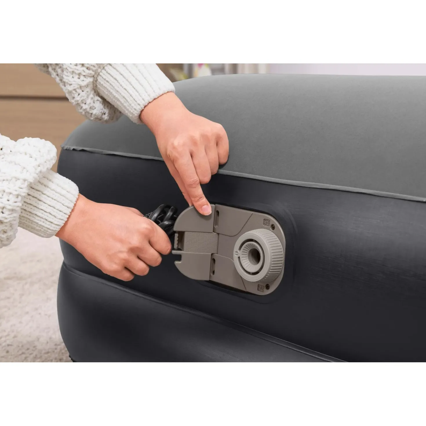 Materasso singolo Bestway® in Tritech™ con pompa CA 191x97x46 cm