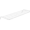 Mensola bagno a coste Idrostile 616x89 mm bianco
