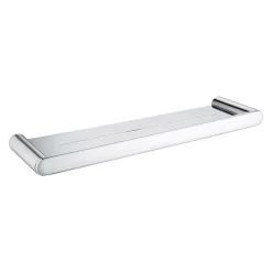 Mensola bagno a parete Idrostile 431x28 mm cromo
