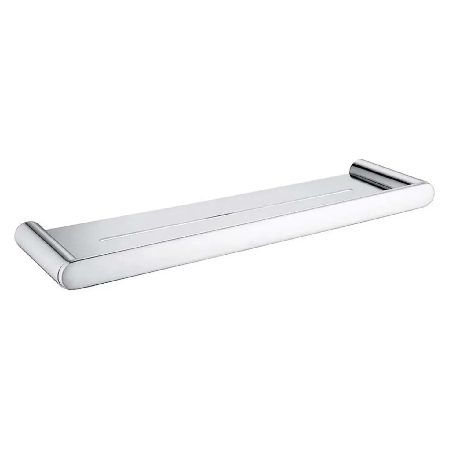 Mensola bagno a parete Idrostile 431x28 mm cromo