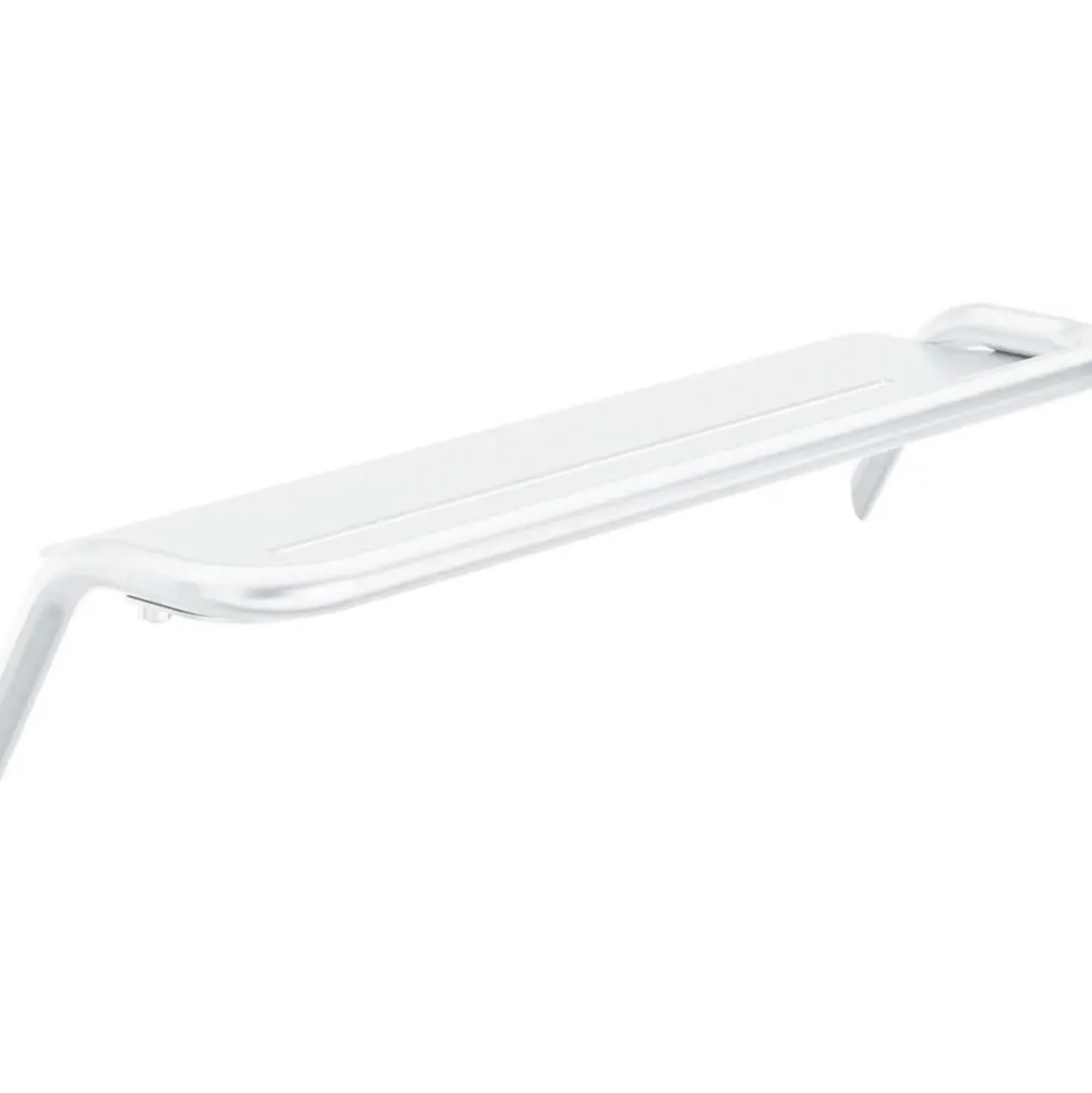Mensola bagno a parete Idrostile 436x89 mm bianco