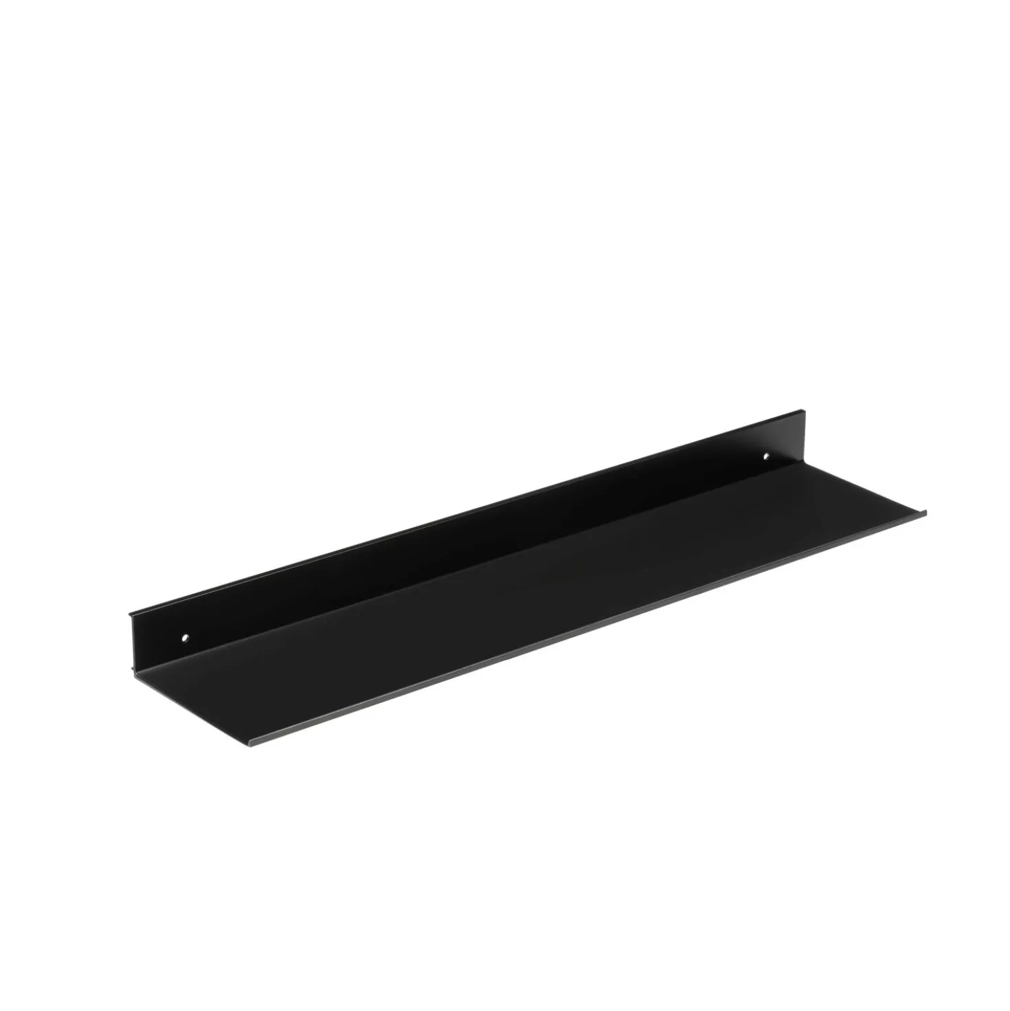 Mensola bagno Alluminia Format 60x13 cm nero