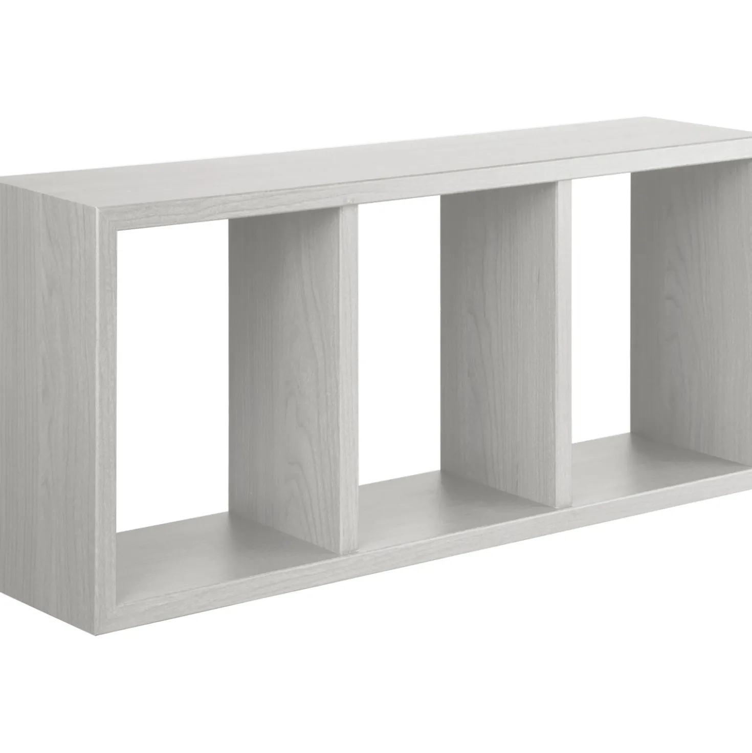 Mensola in legno Tristano 30x70x15,5 cm rovere sbiancato