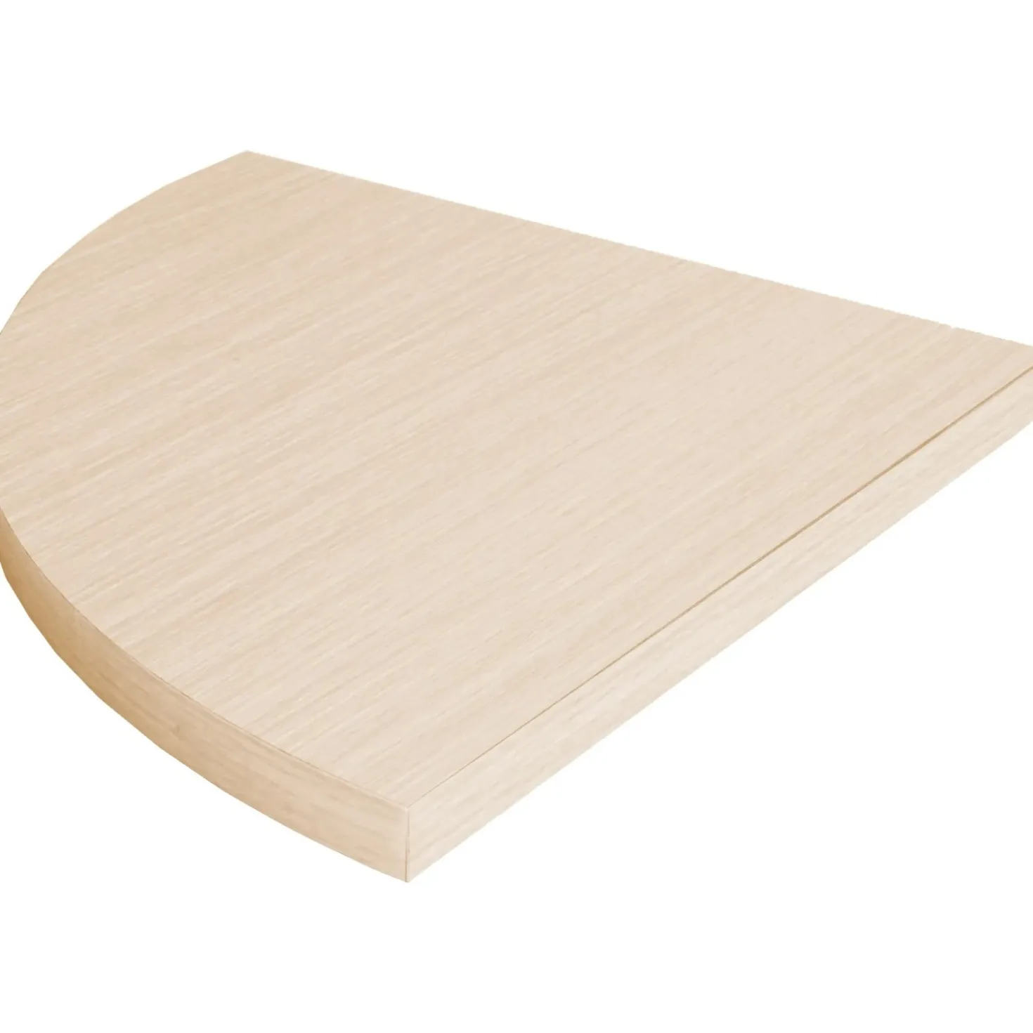 Mensola melaminica angolare acero 300 mm x 300 mm x 18 mm