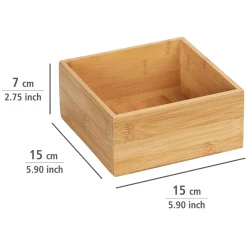Mensola per bagno Wenko Terra M bambù