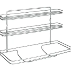 Mensola porta rotoli carta cucina a 3 piani Roll-It trattamento polytherm