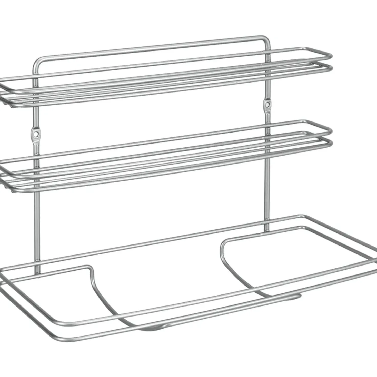 Mensola porta rotoli carta cucina a 3 piani Roll-It trattamento polytherm