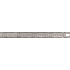 Metrica riga in acciaio lucida 30 mm x 1 mm x 300 mm