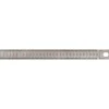 Metrica riga in acciaio lucida 30 mm x 1 mm x 500 mm