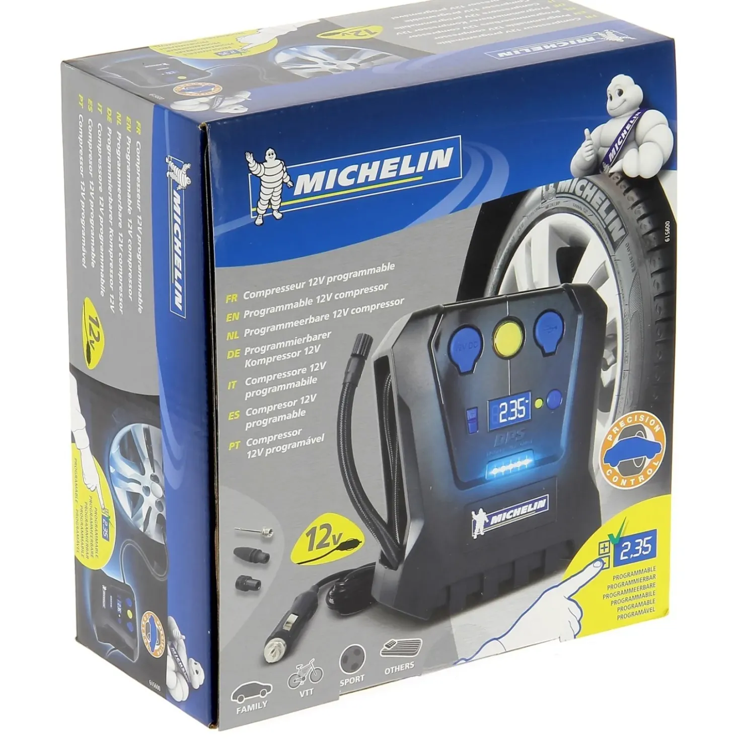 MICHELIN compressore digitale programmabile 12V