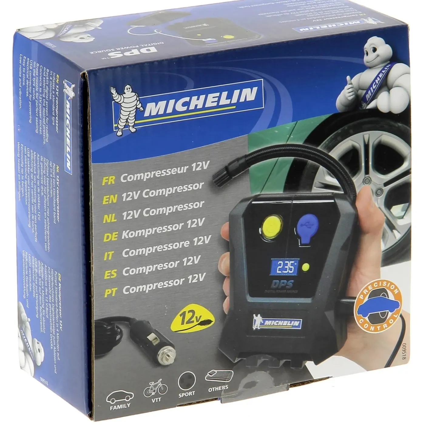 MICHELIN mini compressore digitale 12V