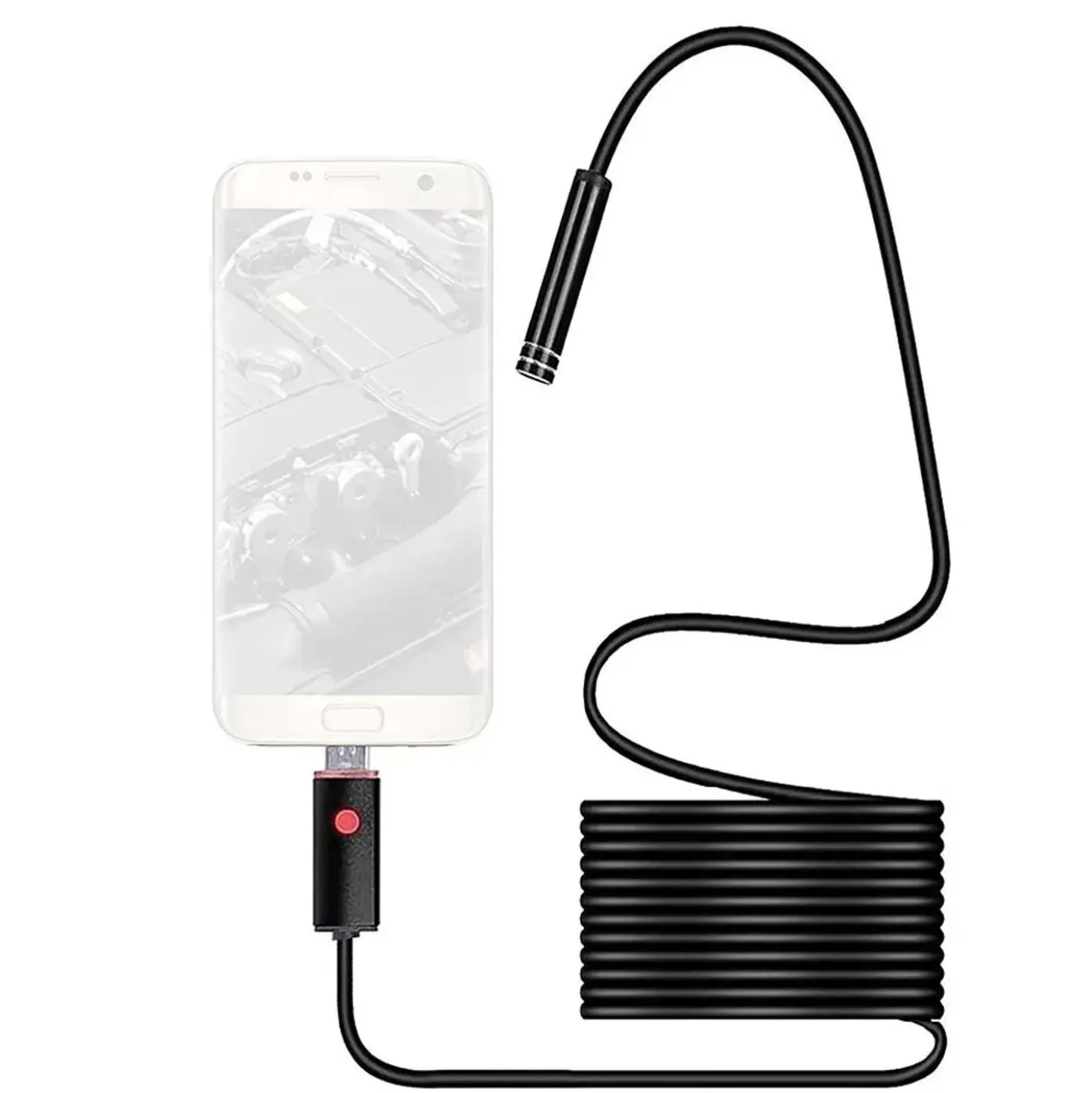 Microcamera endoscopica d`ispezione Bijoux Smart Home da 7 mm