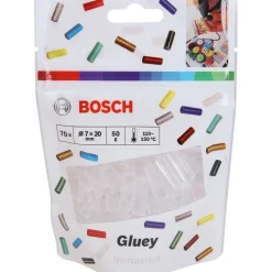Mini stick colla Gluey Bosch trasparente 70 pz