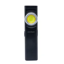 Mini torcia ULTRA SLIM LED COB USB C 500 lm in Alluminio Aeronautico