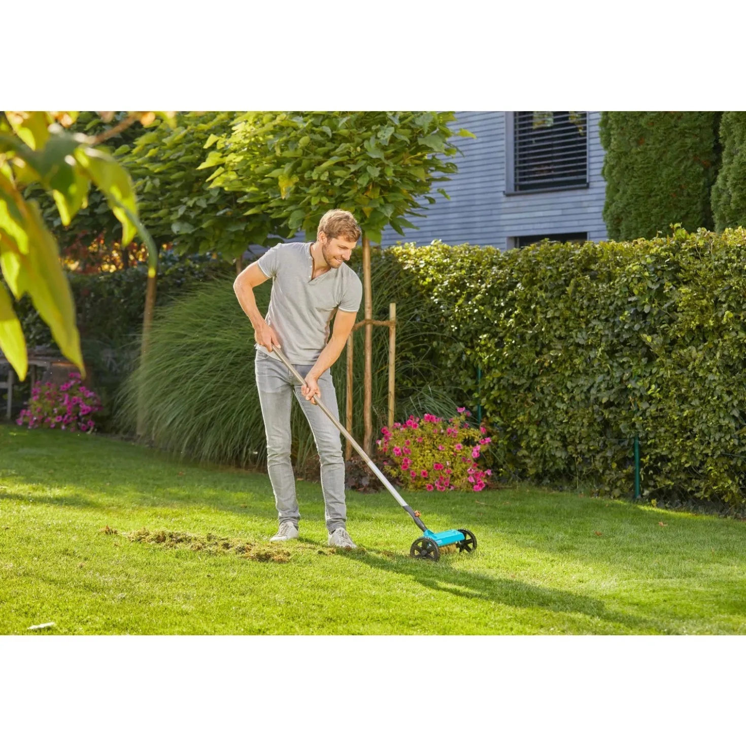 Miniarieggiatore su ruote 32 cm Gardena Combisystem