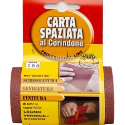 Minirotolo carta abrasiva al corindone grana 150