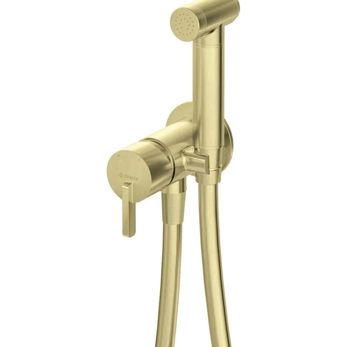 Miscelatore bidet Limonar a scomparsa con doccetta oro