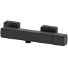 Miscelatore esterno doccia serie Domus Ø 25 mm nero opaco
