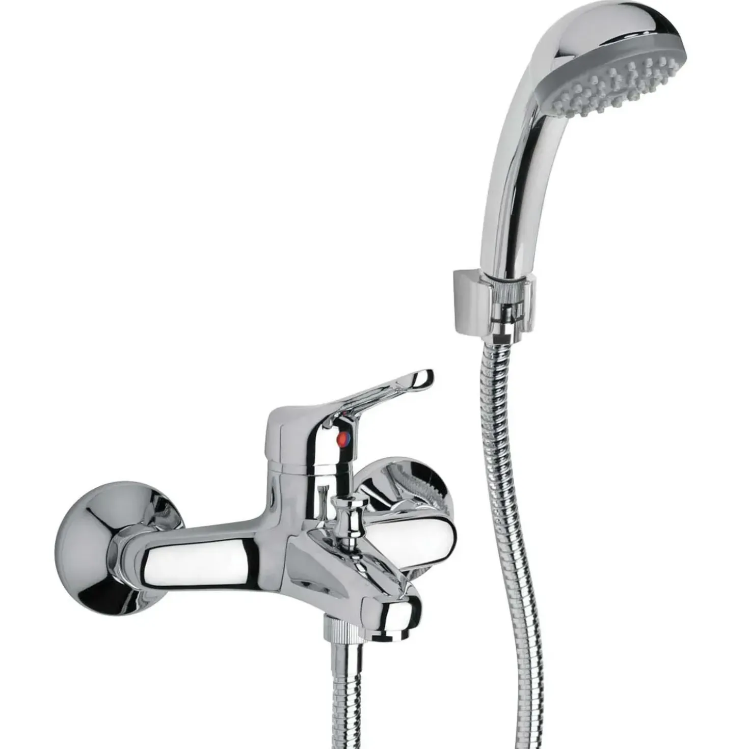 Miscelatore esterno vasca Prime compreso di kit doccia cromo