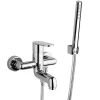 Miscelatore esterno vasca Tube compreso di kit doccia cromo