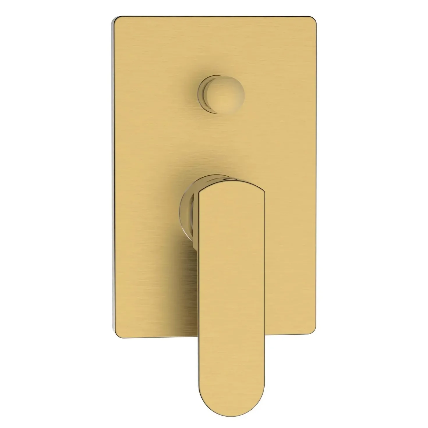 Miscelatore incasso doccia con deviatore Zefir oro opaco Ø 35 mm
