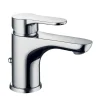 Miscelatore lavabo con scarico cromo San Siro New