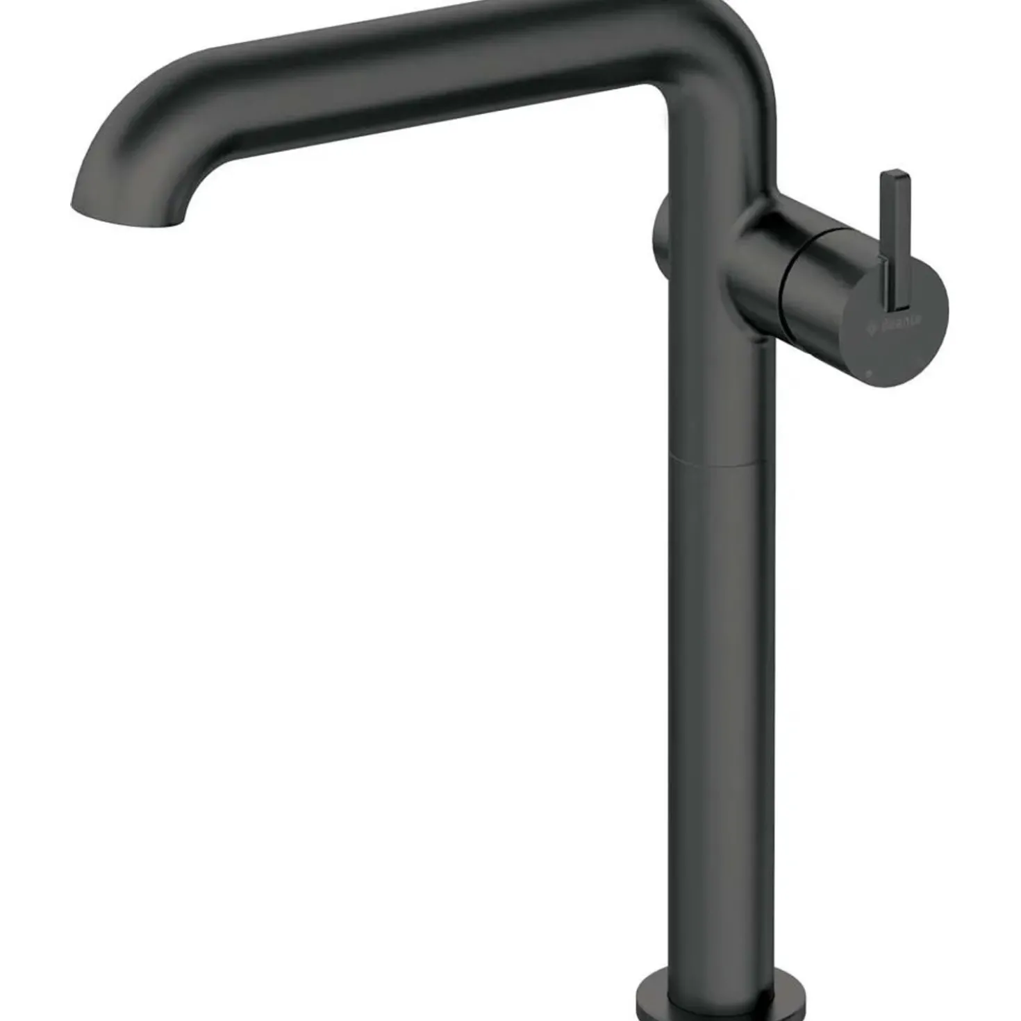 Miscelatore lavabo Limonar alto con bocca rettangolare nero