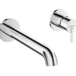 Miscelatore lavabo Limonar a incasso a parete cromo