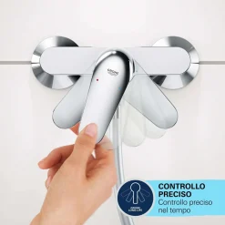 Miscelatore monocomando esterno doccia GROHE QUICKFIX Start Edge