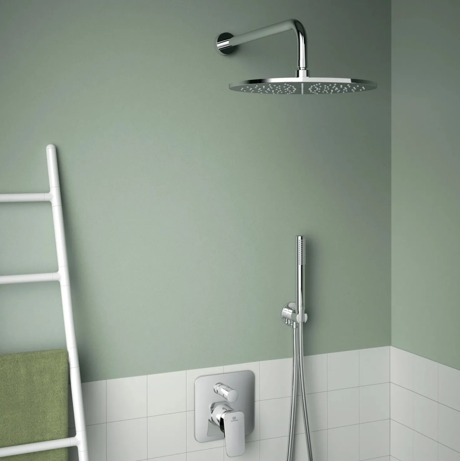 Miscelatore monocomando incasso doccia con deviatore Ideal Standard Ceraplan