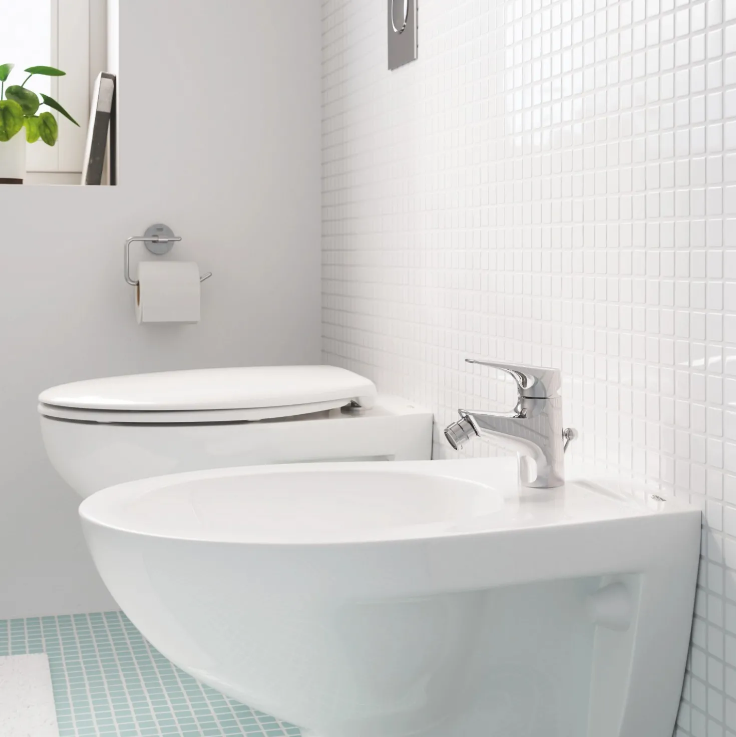 Miscelatore monocomando per bidet GROHE QUICKFIX Start Edge