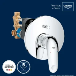 Miscelatore monocomando Swift incasso vasca-doccia cromo